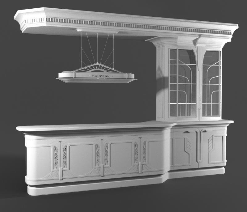 Проектирование мебели (3D моделирование и 3D визуализация) Проектирование мебели (3D моделирование и 3D визуализация)